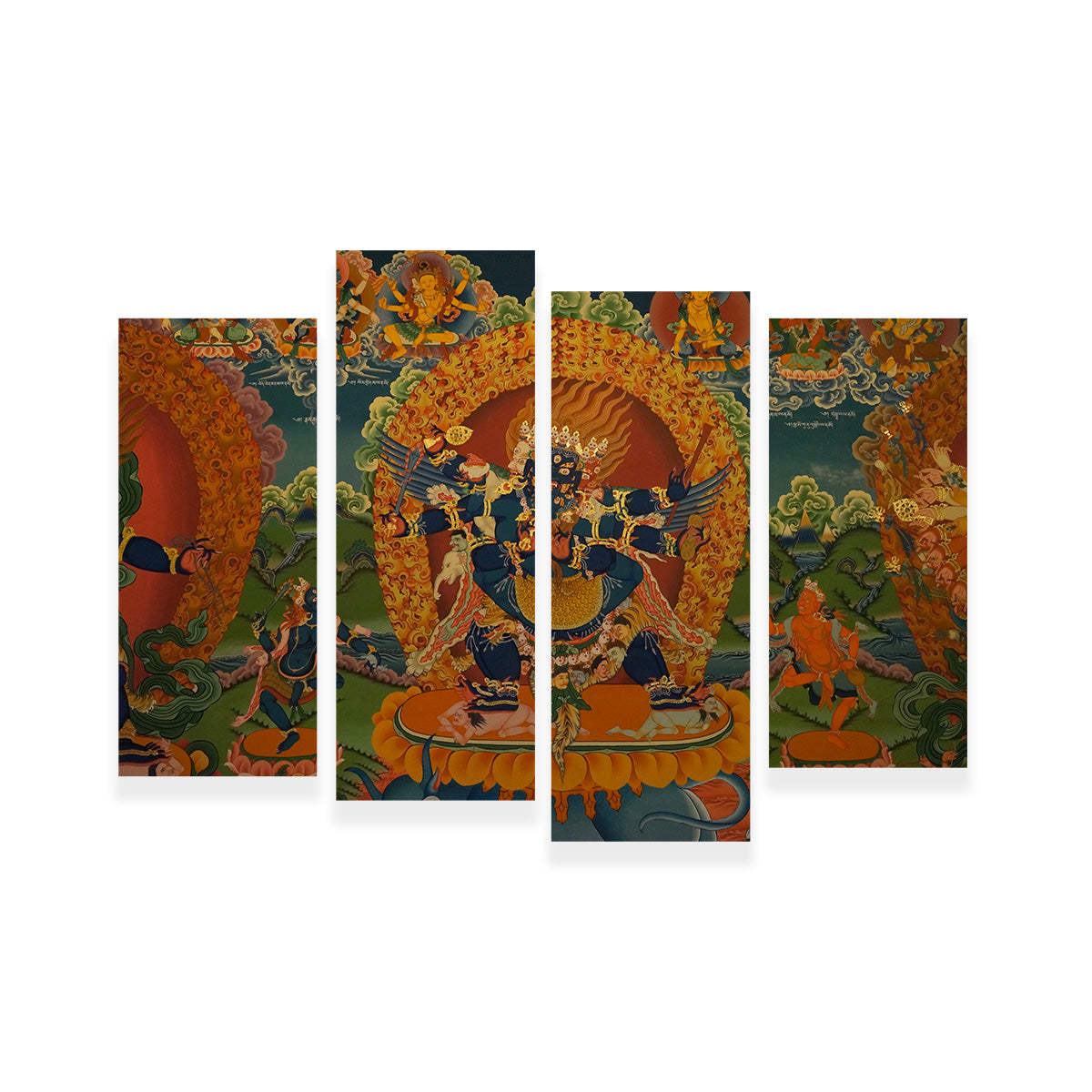 Buddhist Fresco Wall Art