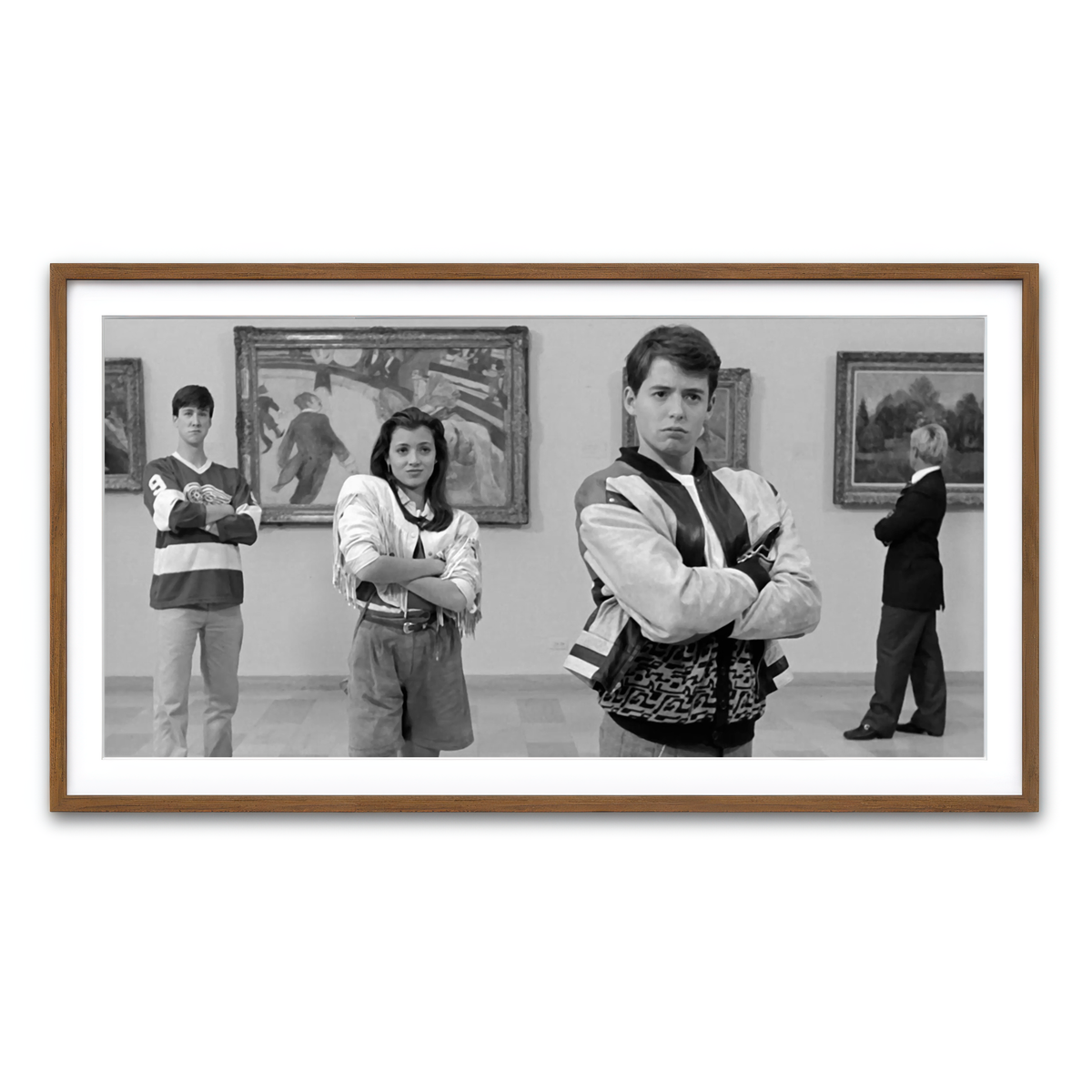 Framed Print 2x1 Walnut