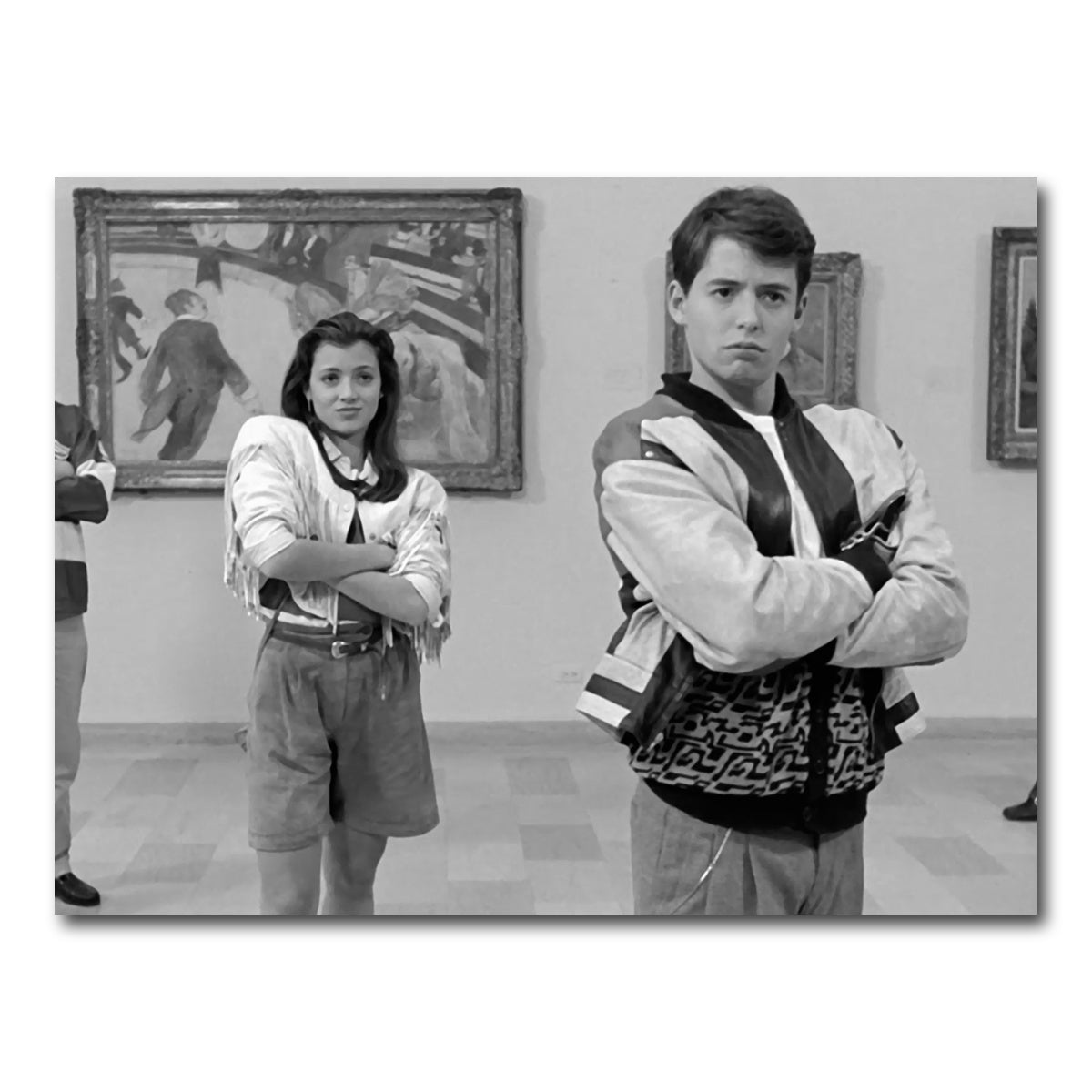 AUTO-MOCKUP WHITE | Bueller Grayscale | 1 Piece | Gallery Wrap Canvas | group=4x3