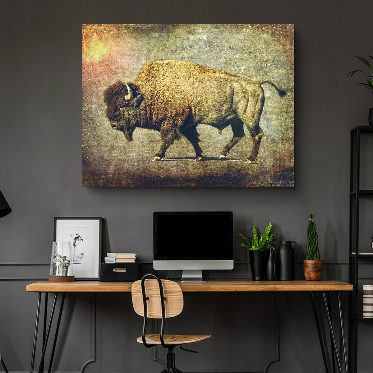 Buffalo Art Wall Art