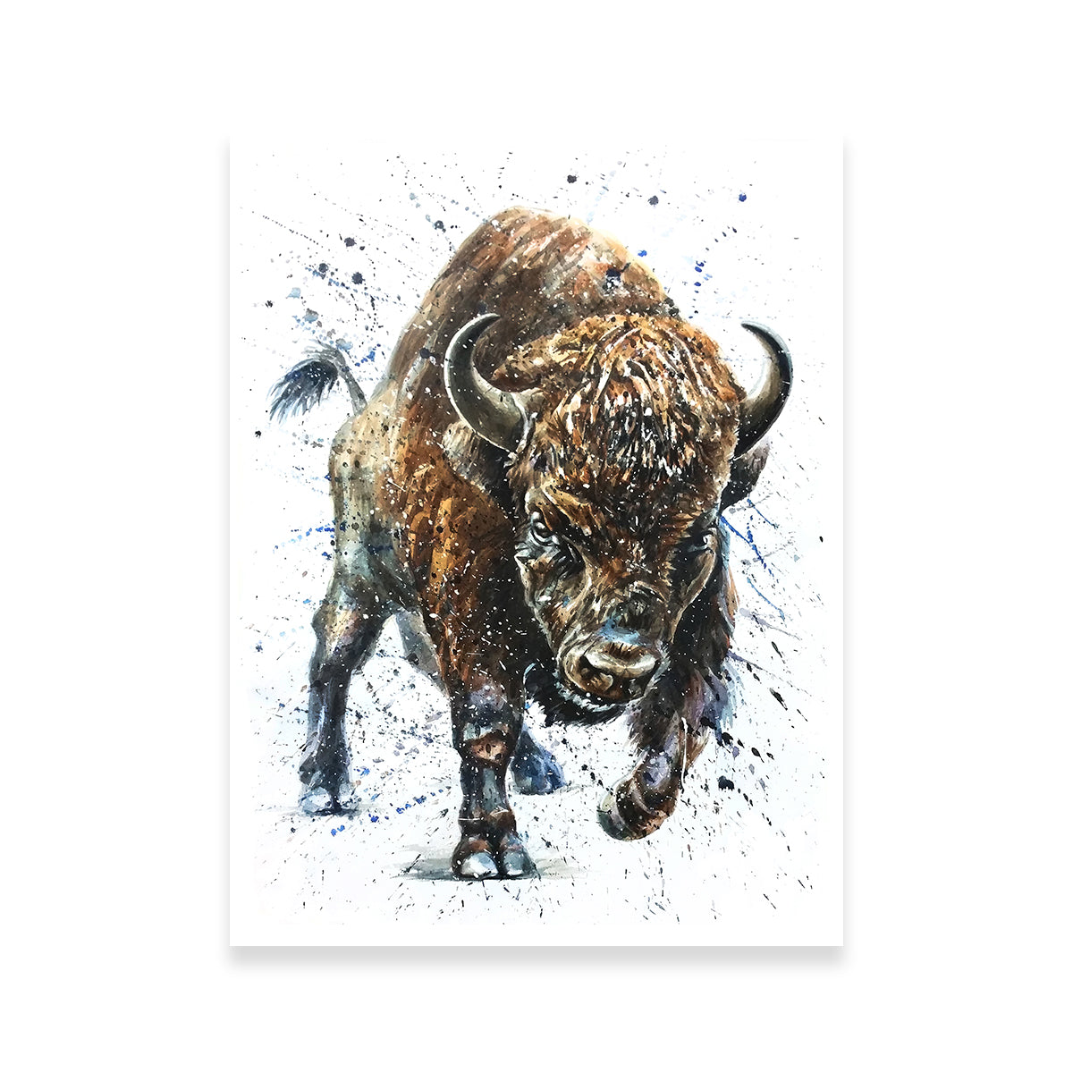 Buffalo Painting Wall Art