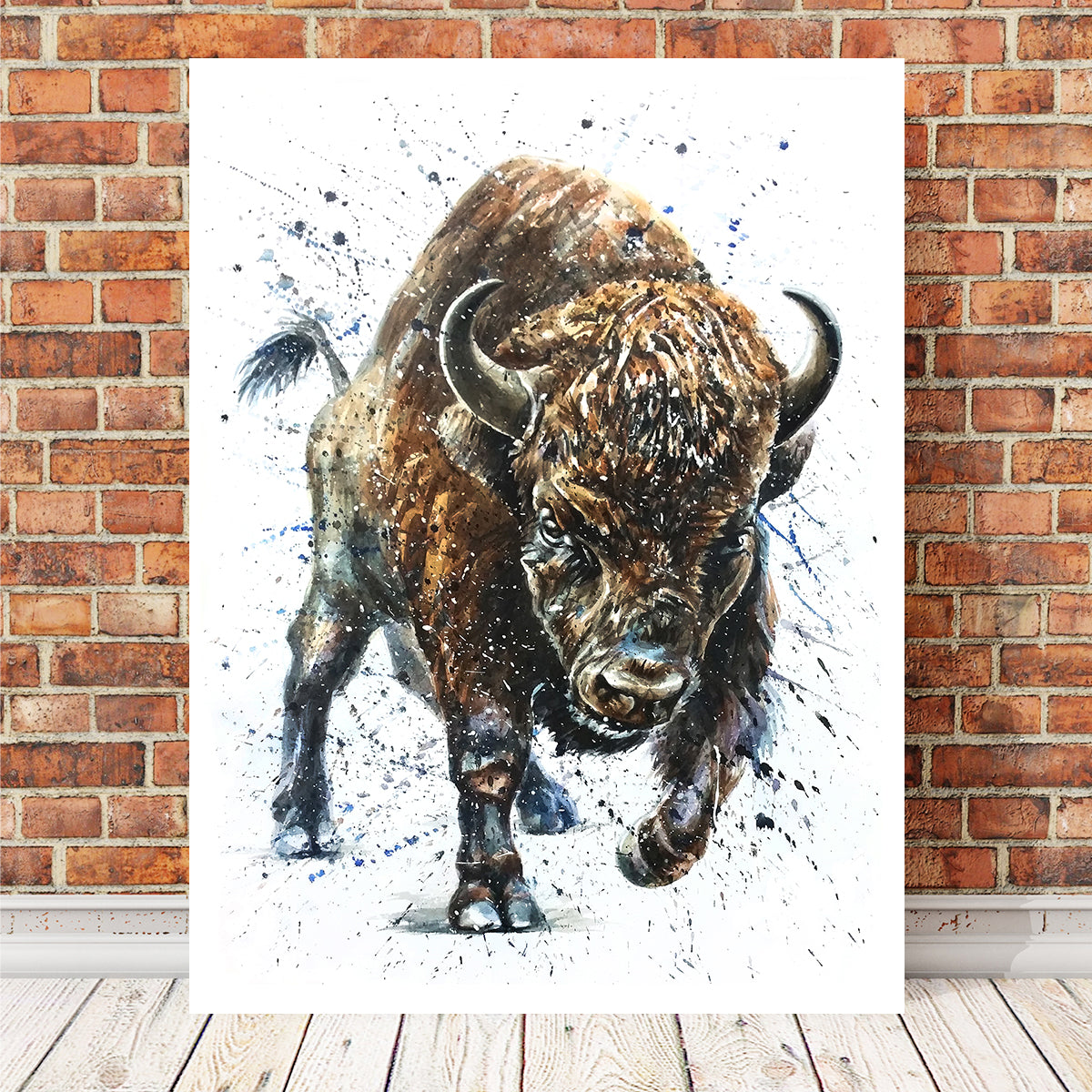 Buffalo Painting Wall Art