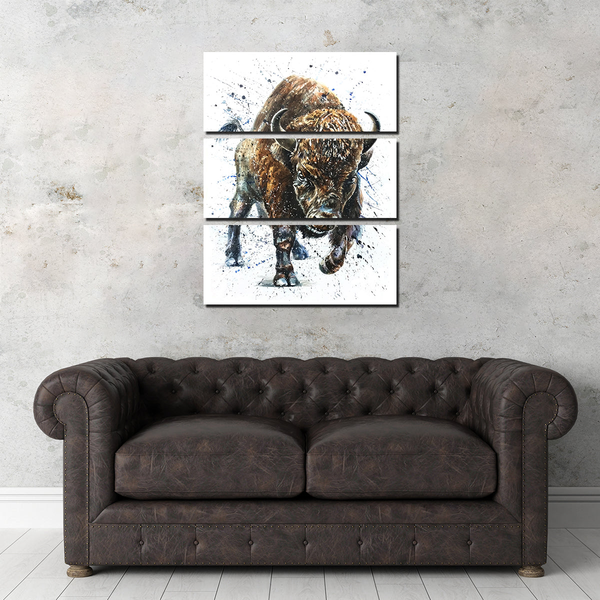 Buffalo Painting Wall Art