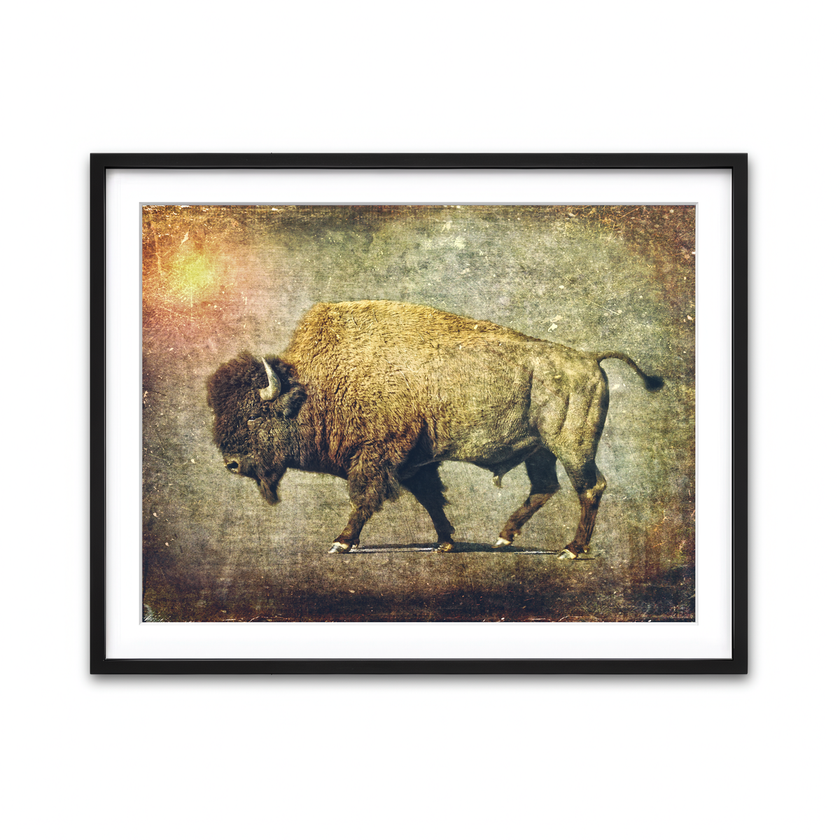 Framed Print 4x3 Black