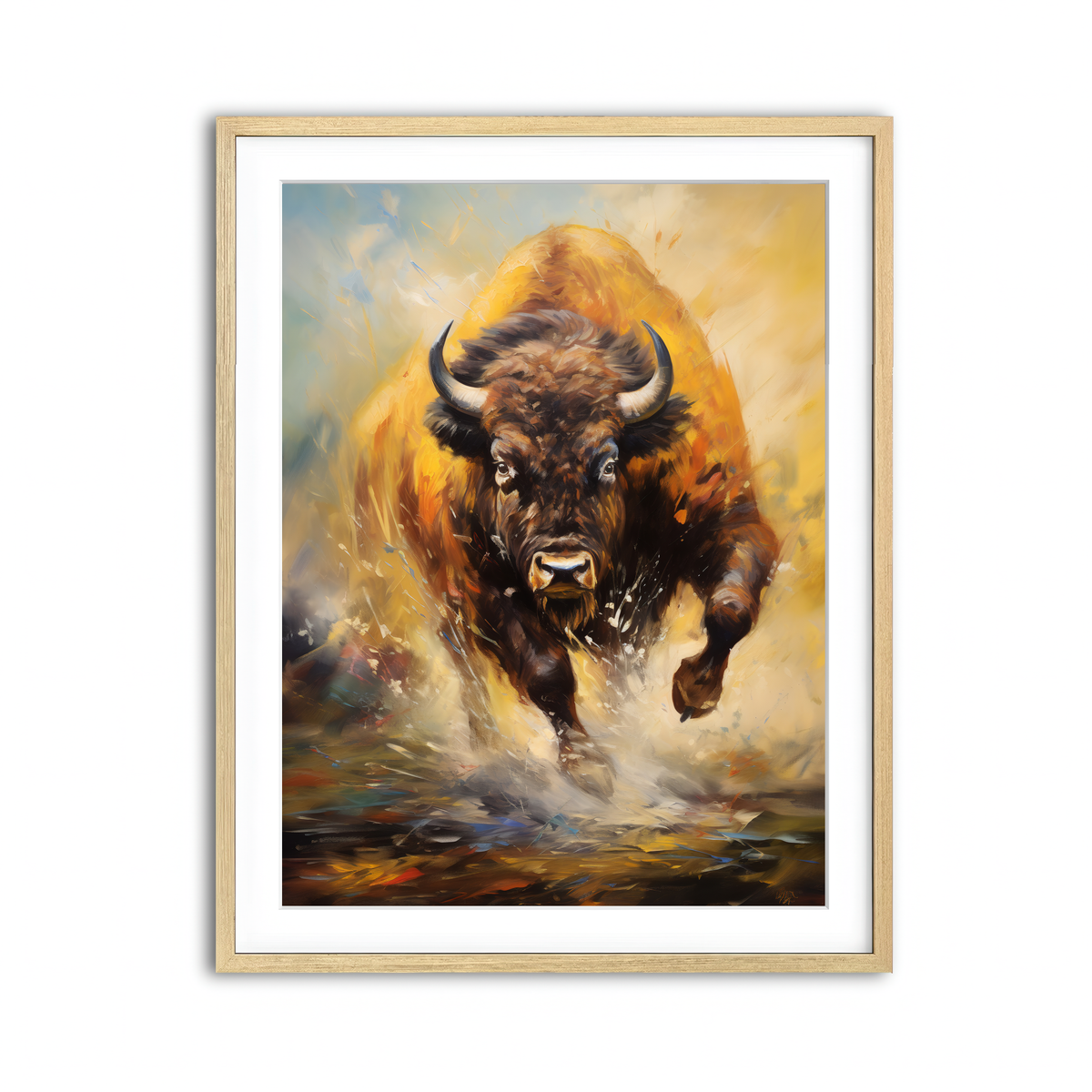 Framed Print 3x4 Natural