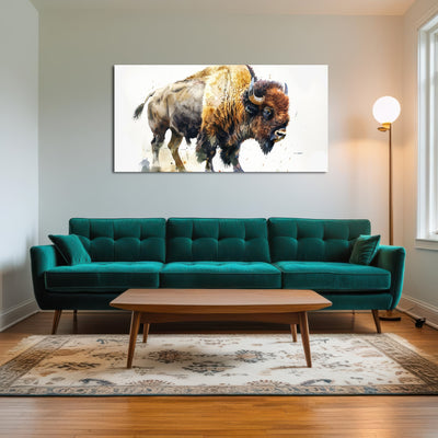 AUTO-MOCKUP ROOM | Buffalo on White