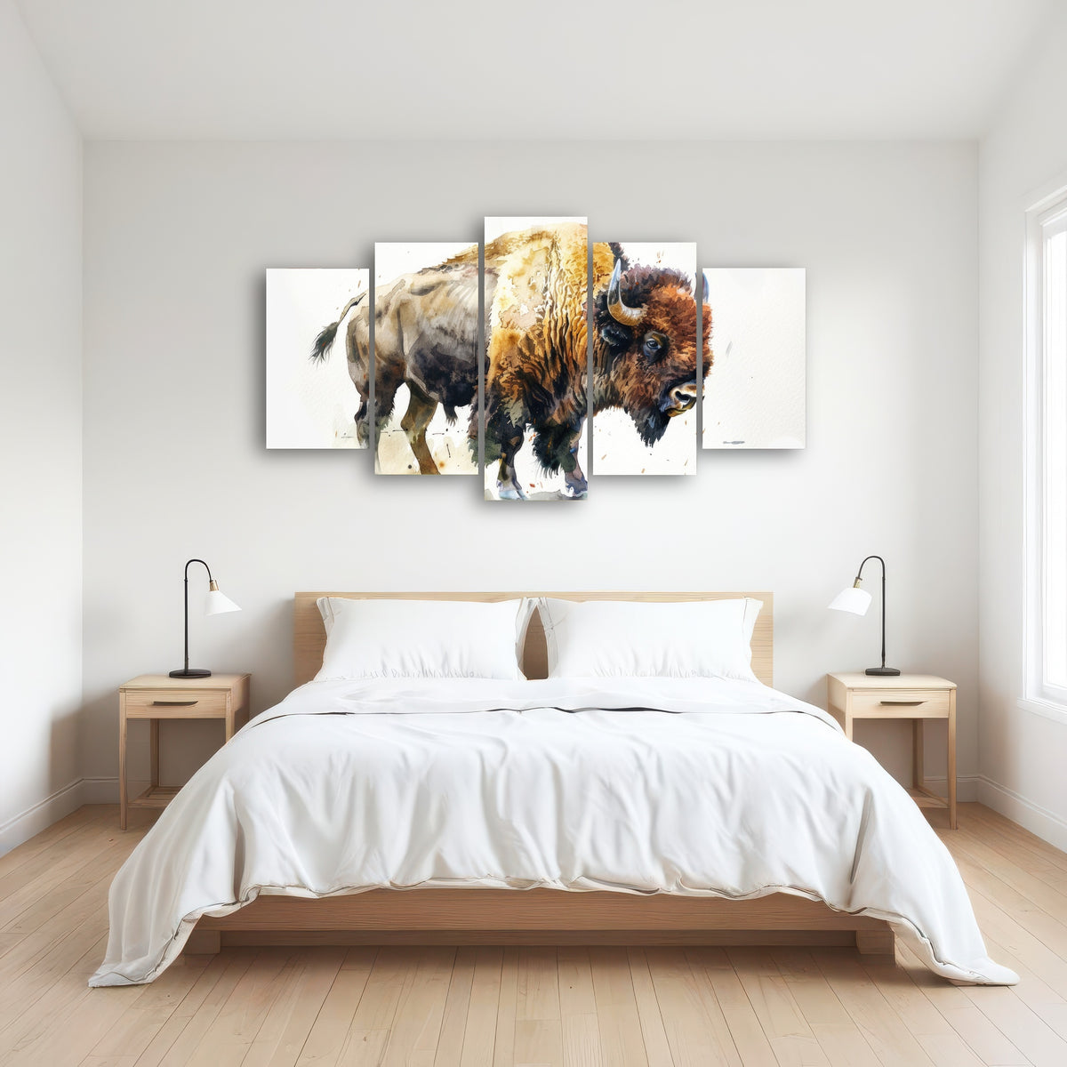 AUTO-MOCKUP ROOM | Buffalo on White