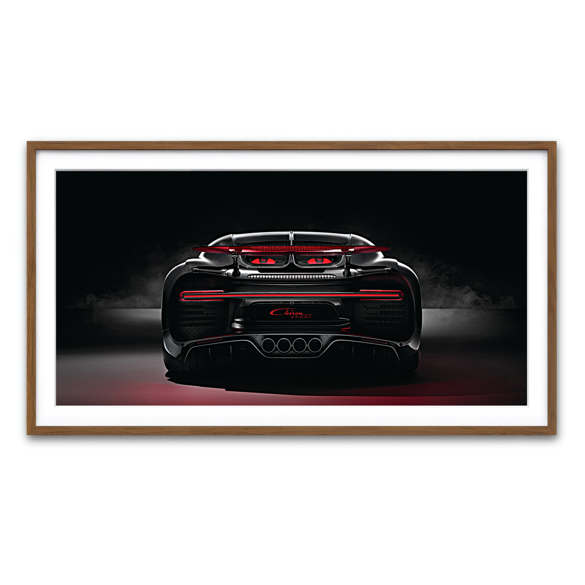 Framed Print 2x1 Walnut