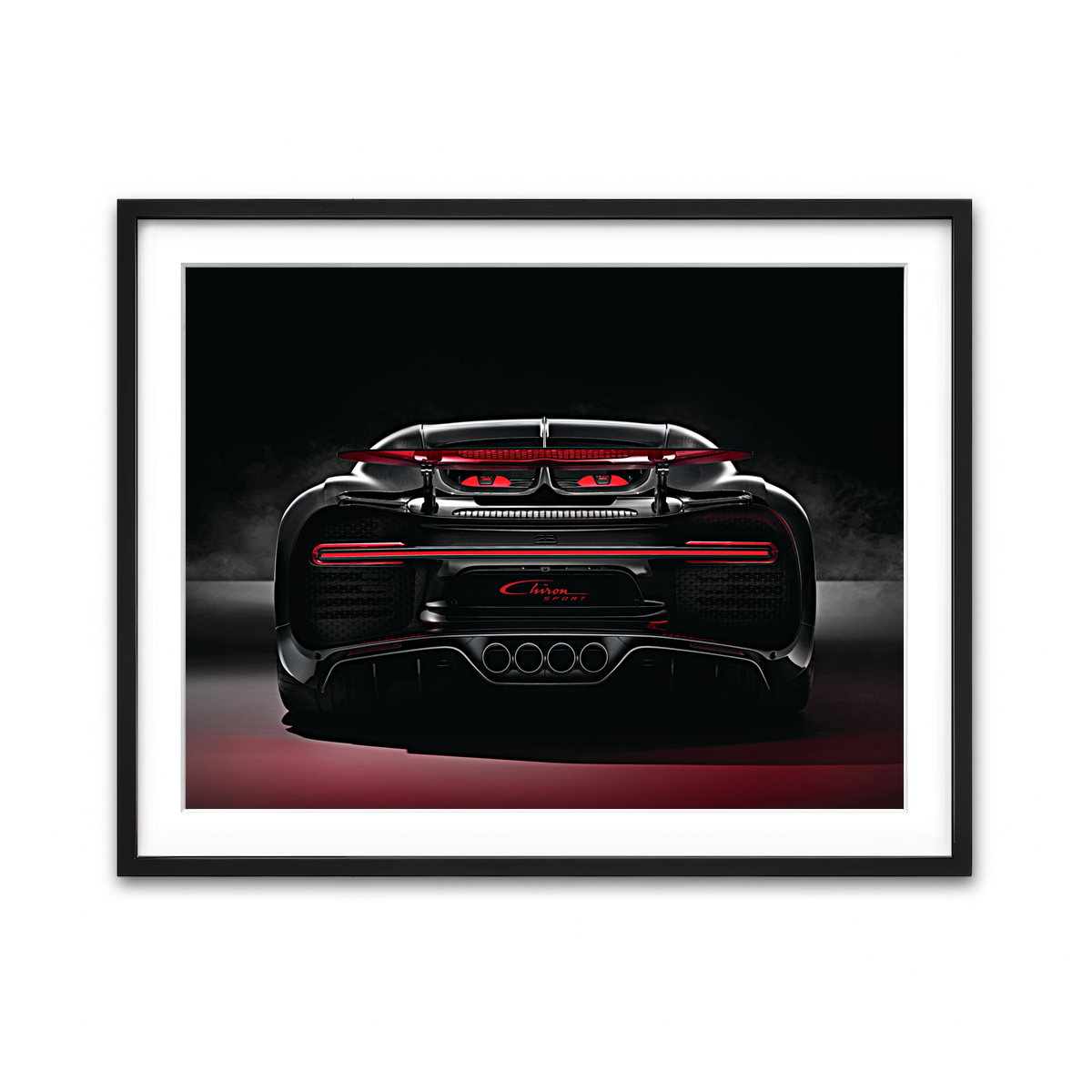 Framed Print 4x3 Black