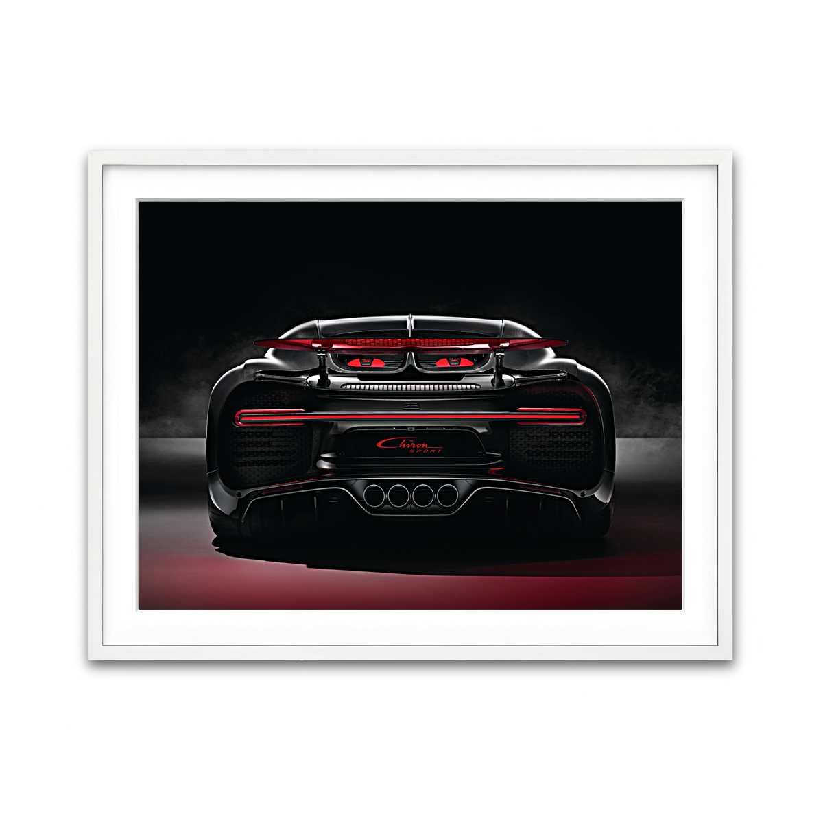 Framed Print 4x3 White