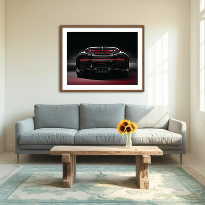 AUTO-MOCKUP ROOM | Bugatti V3 Wall Art