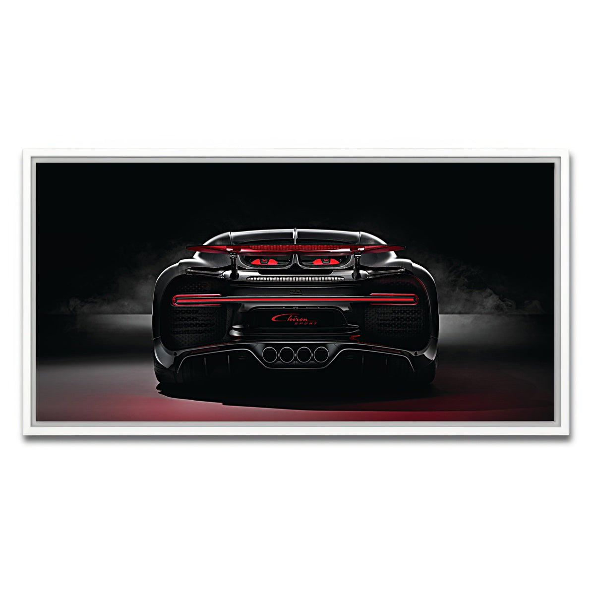 AUTO-MOCKUP WHITE | Bugatti V3 | 1 Piece | White Framed Canvas | group=2x1