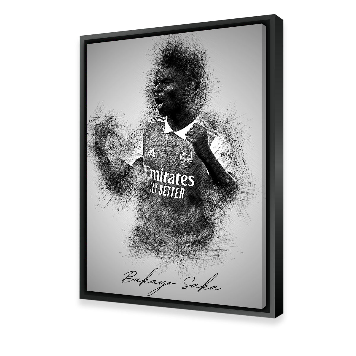 Bukayo Saka Wall Art