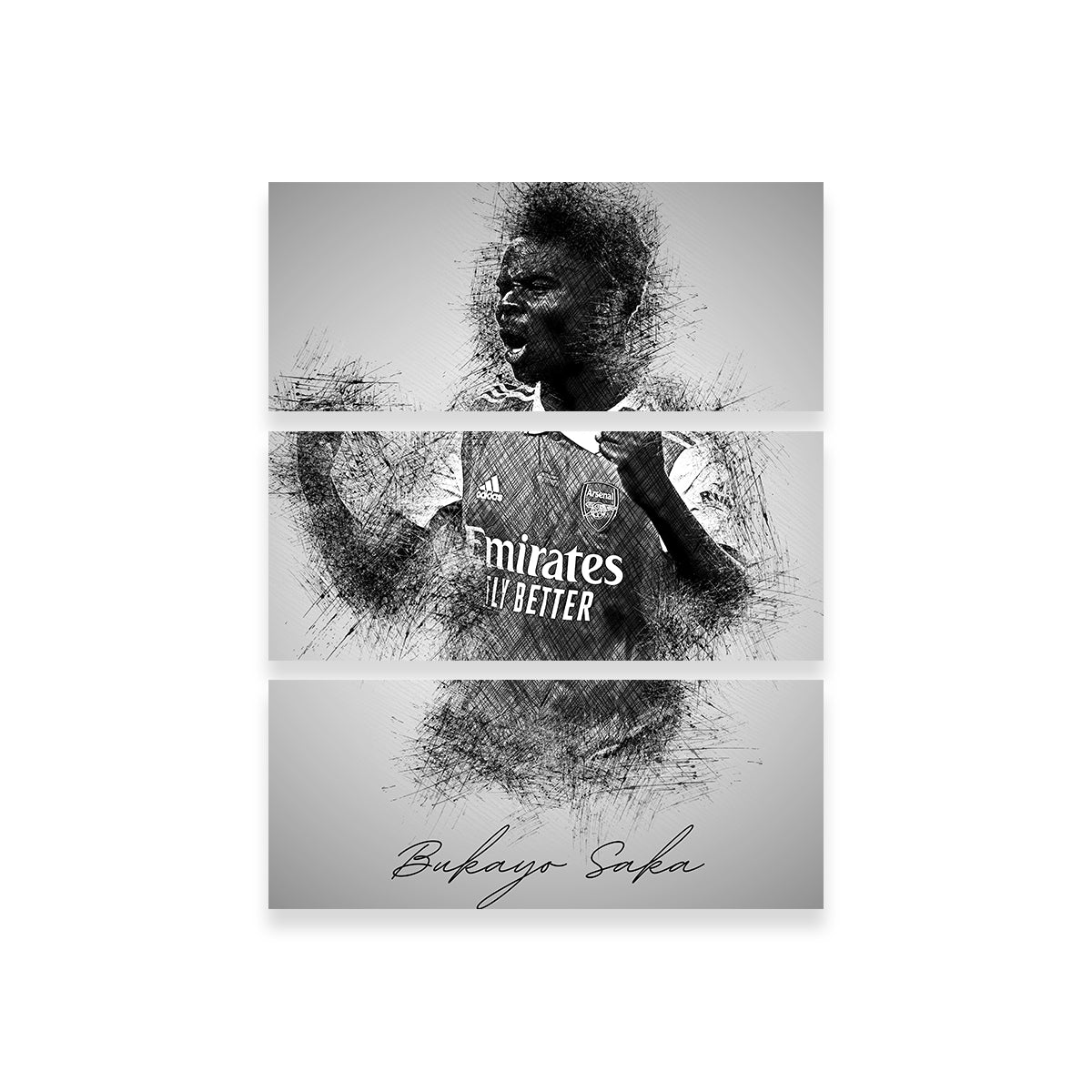 Bukayo Saka Wall Art