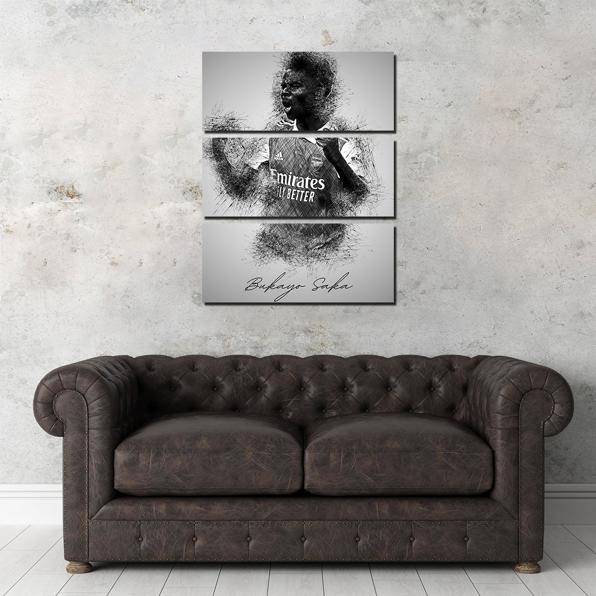 Bukayo Saka Wall Art