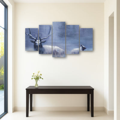 AUTO-MOCKUP ROOM | Bull Elk & Calf Blue