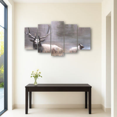 AUTO-MOCKUP ROOM | Bull Elk & Calf