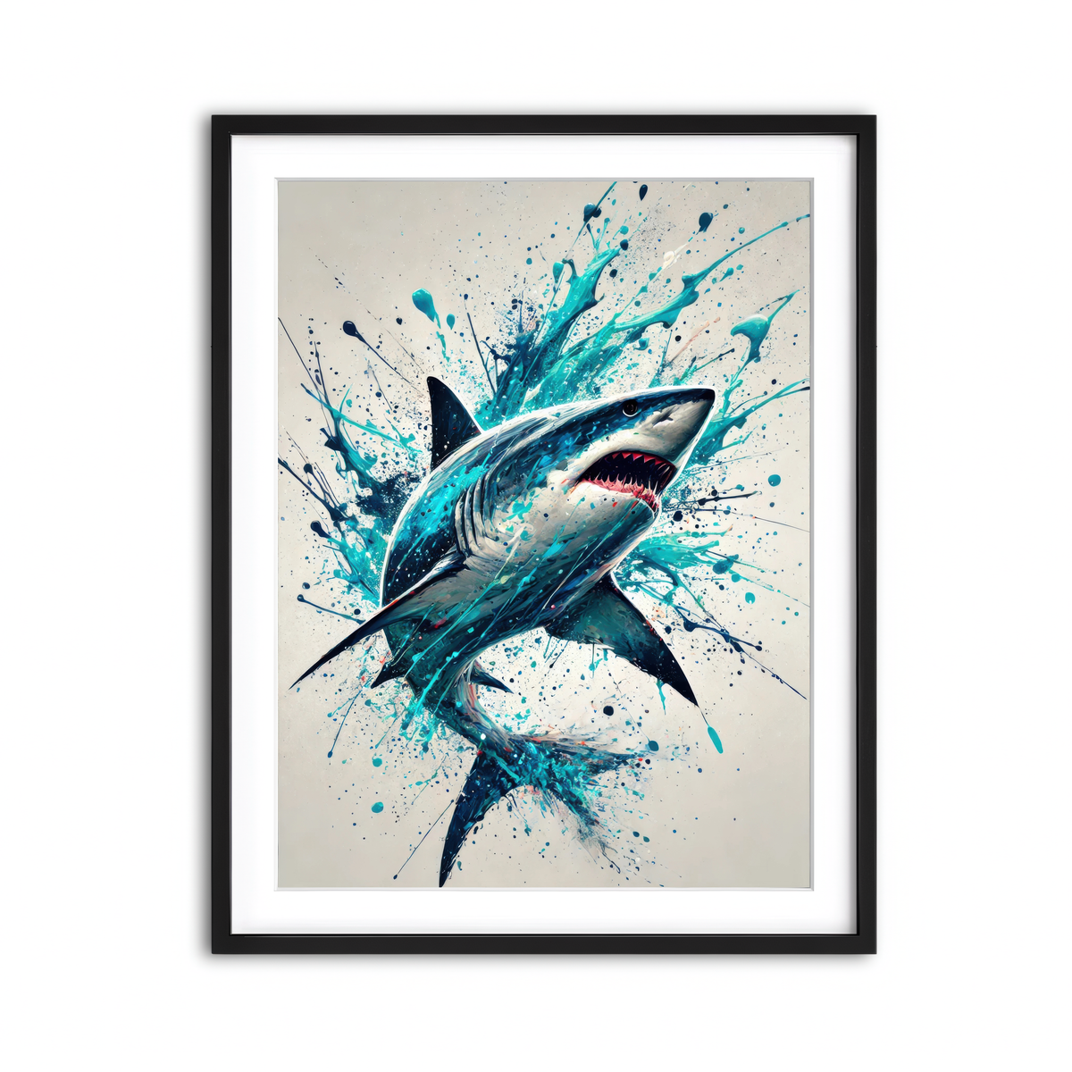 Framed Print 3x4 Black