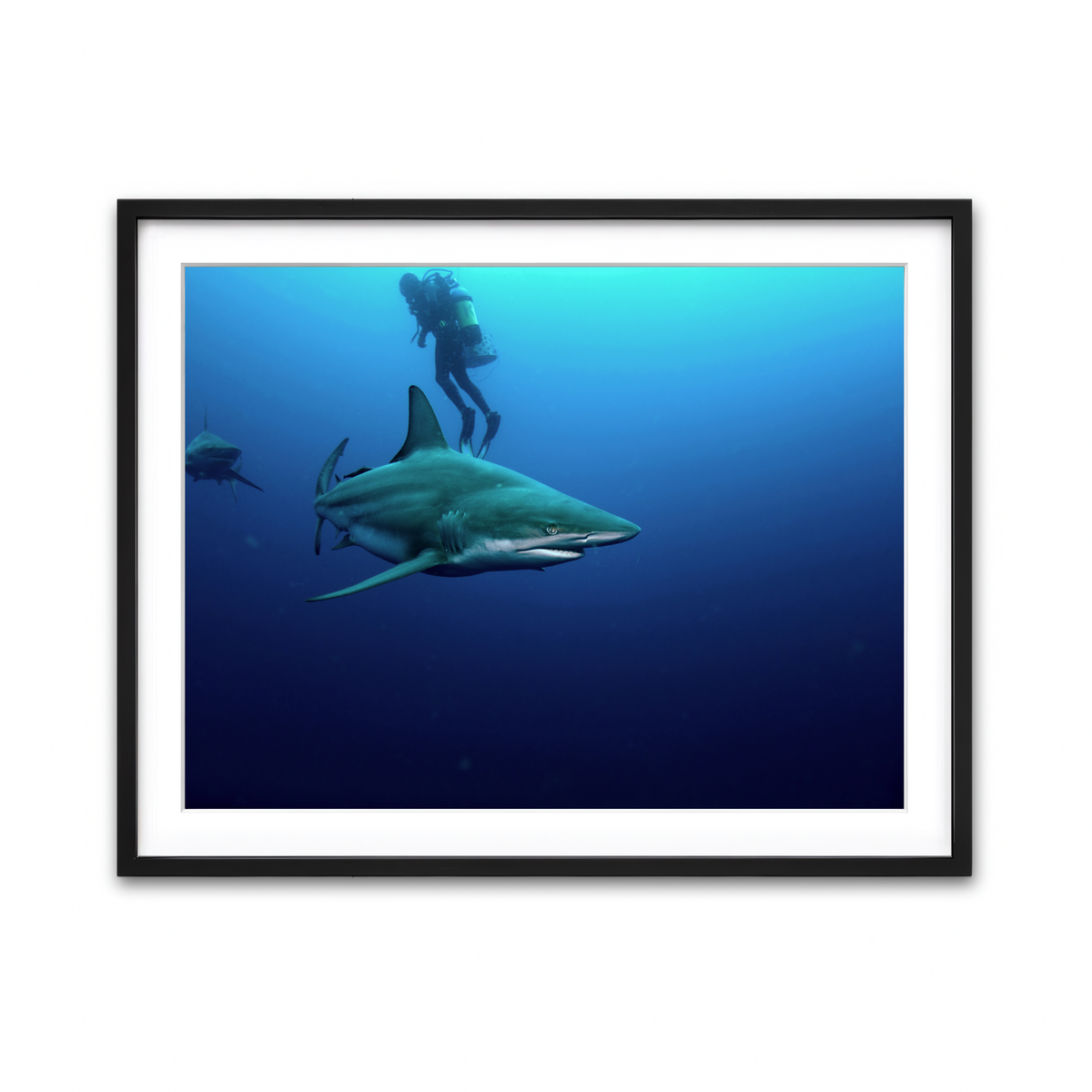 Framed Print 4x3 Black