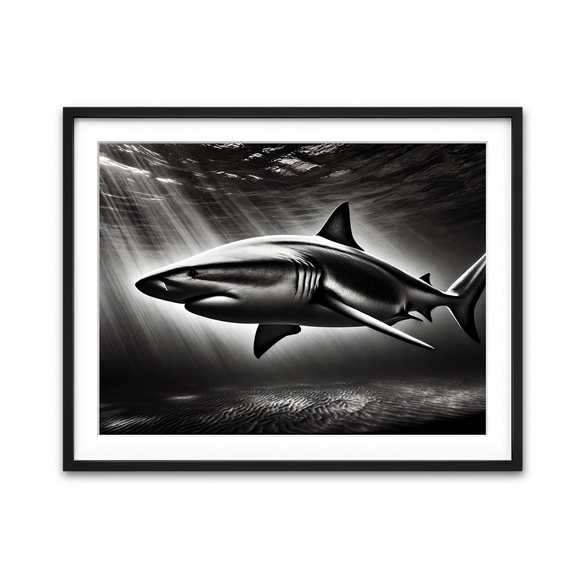 Framed Print 4x3 Black