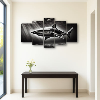 AUTO-MOCKUP ROOM | Bull Shark Grayscale