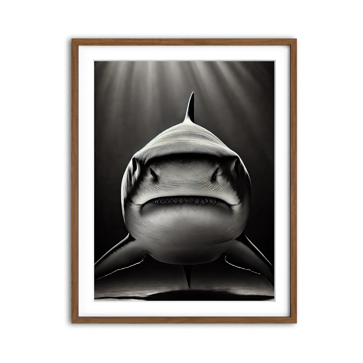 Framed Print 3x4 Walnut