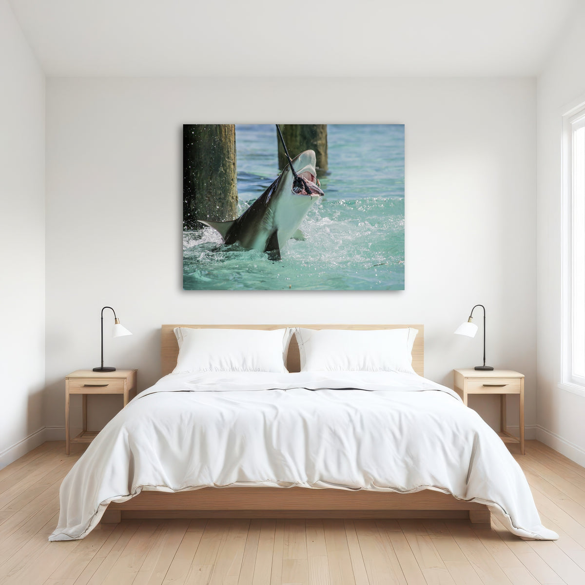 AUTO-MOCKUP ROOM | Bull Shark Snacking