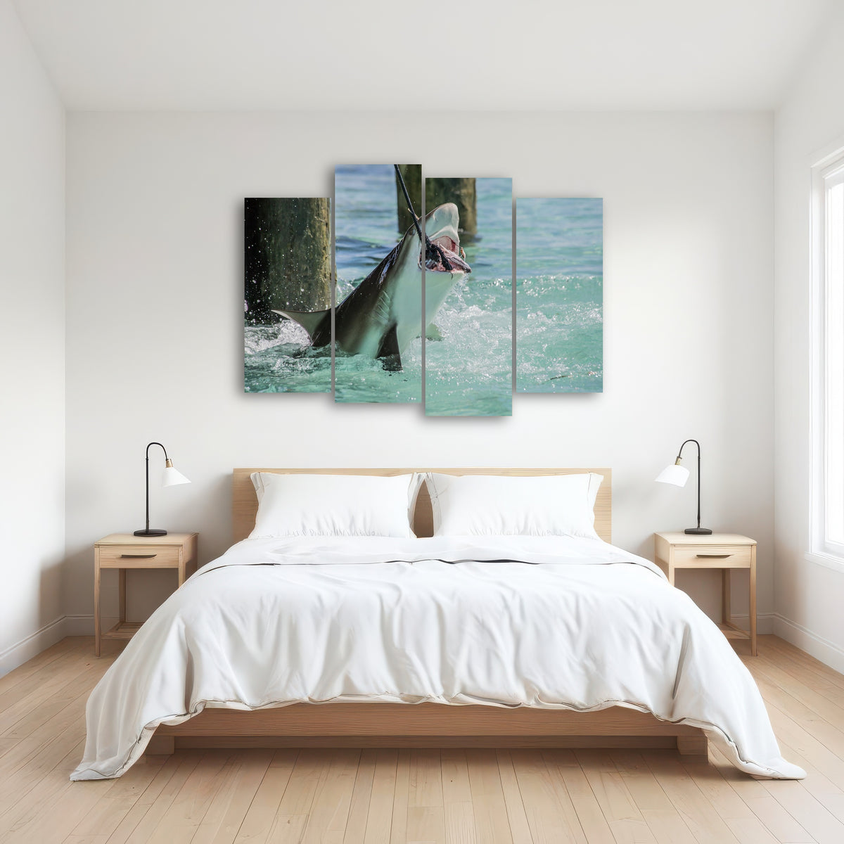 AUTO-MOCKUP ROOM | Bull Shark Snacking