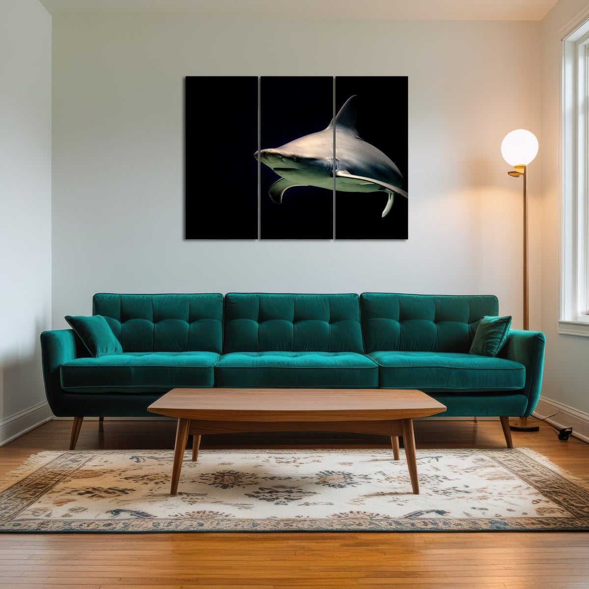 AUTO-MOCKUP ROOM | Bull Shark at night