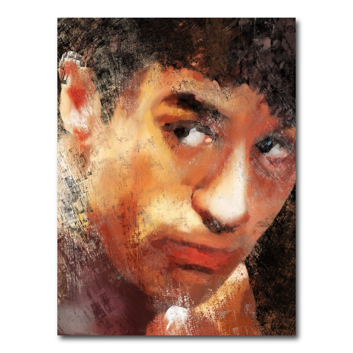 AUTO-MOCKUP WHITE | Bull | 1 Piece | Gallery Wrap Canvas | group=3x4