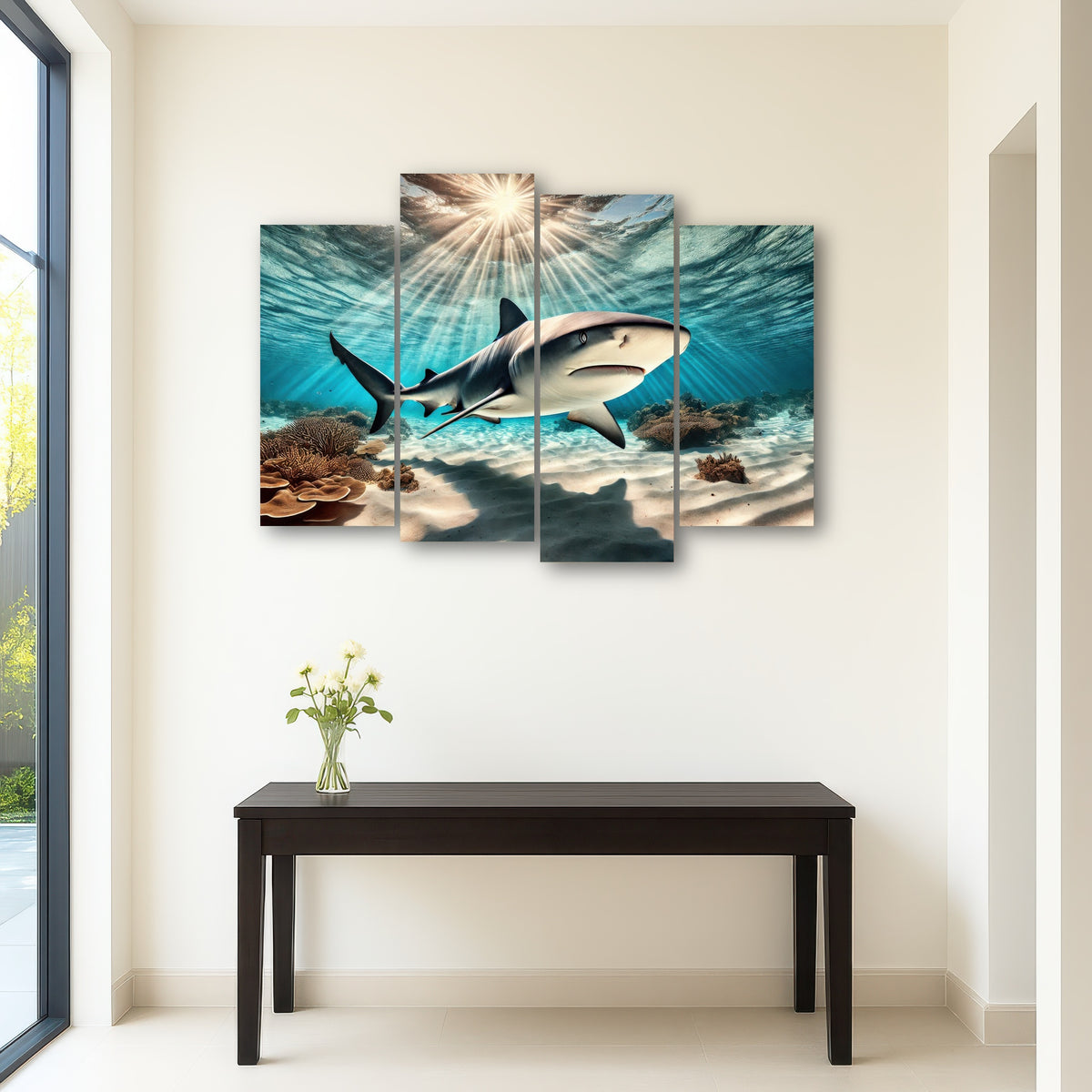 AUTO-MOCKUP ROOM | Bull shark in Tropical Waters