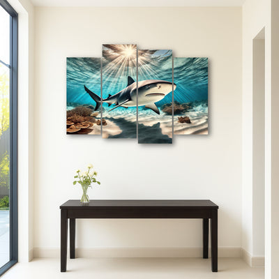 AUTO-MOCKUP ROOM | Bull shark in Tropical Waters
