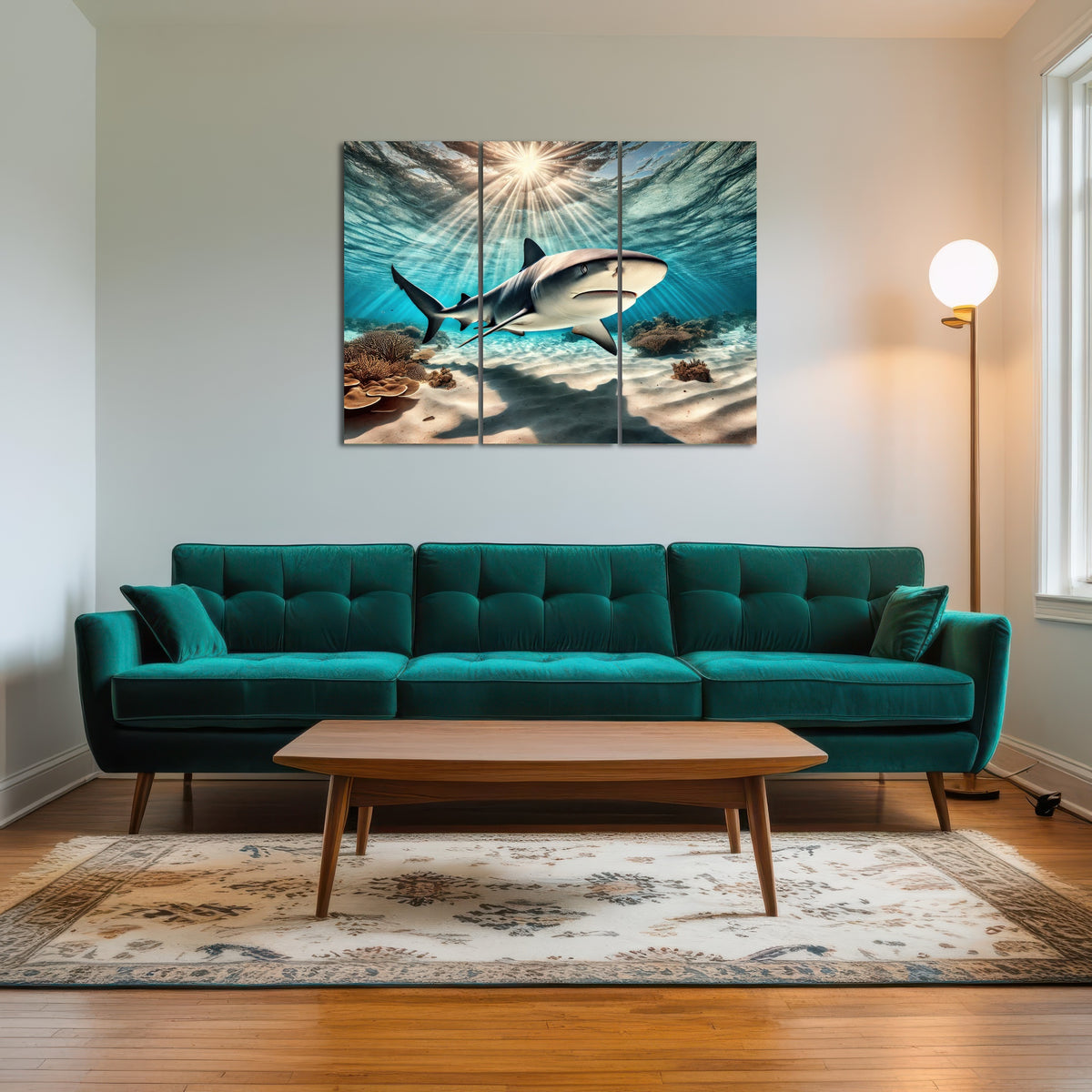 AUTO-MOCKUP ROOM | Bull shark in Tropical Waters