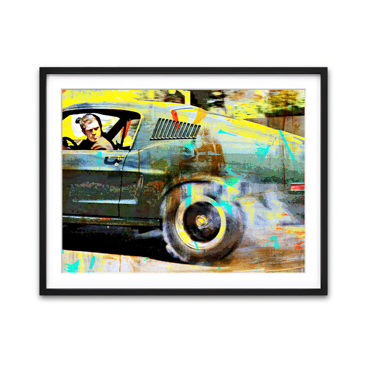 Framed Print 4x3 Black