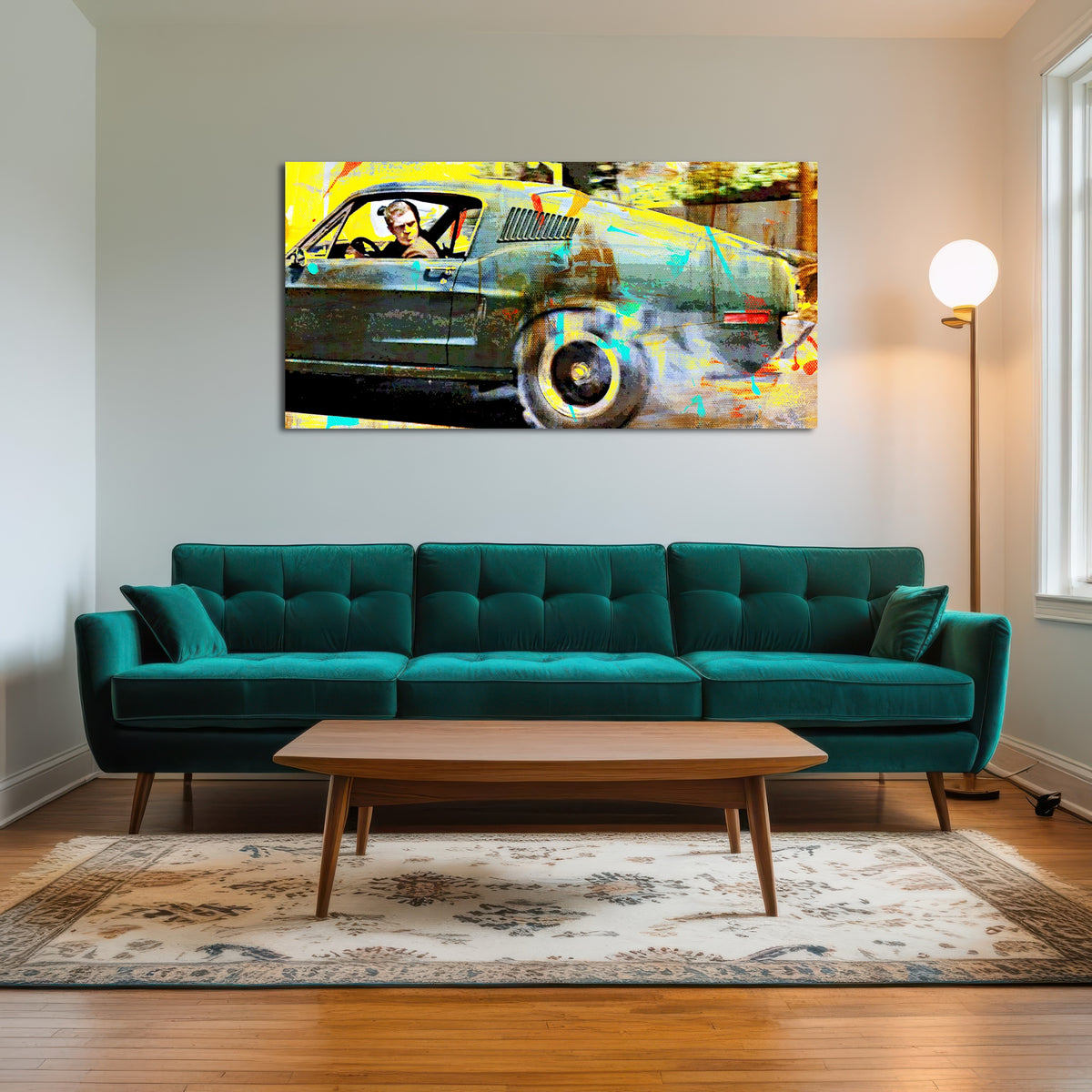AUTO-MOCKUP ROOM | Bullitt Burnout
