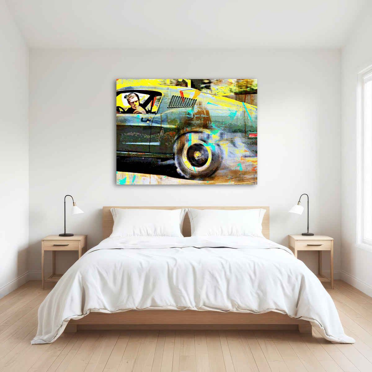 AUTO-MOCKUP ROOM | Bullitt Burnout