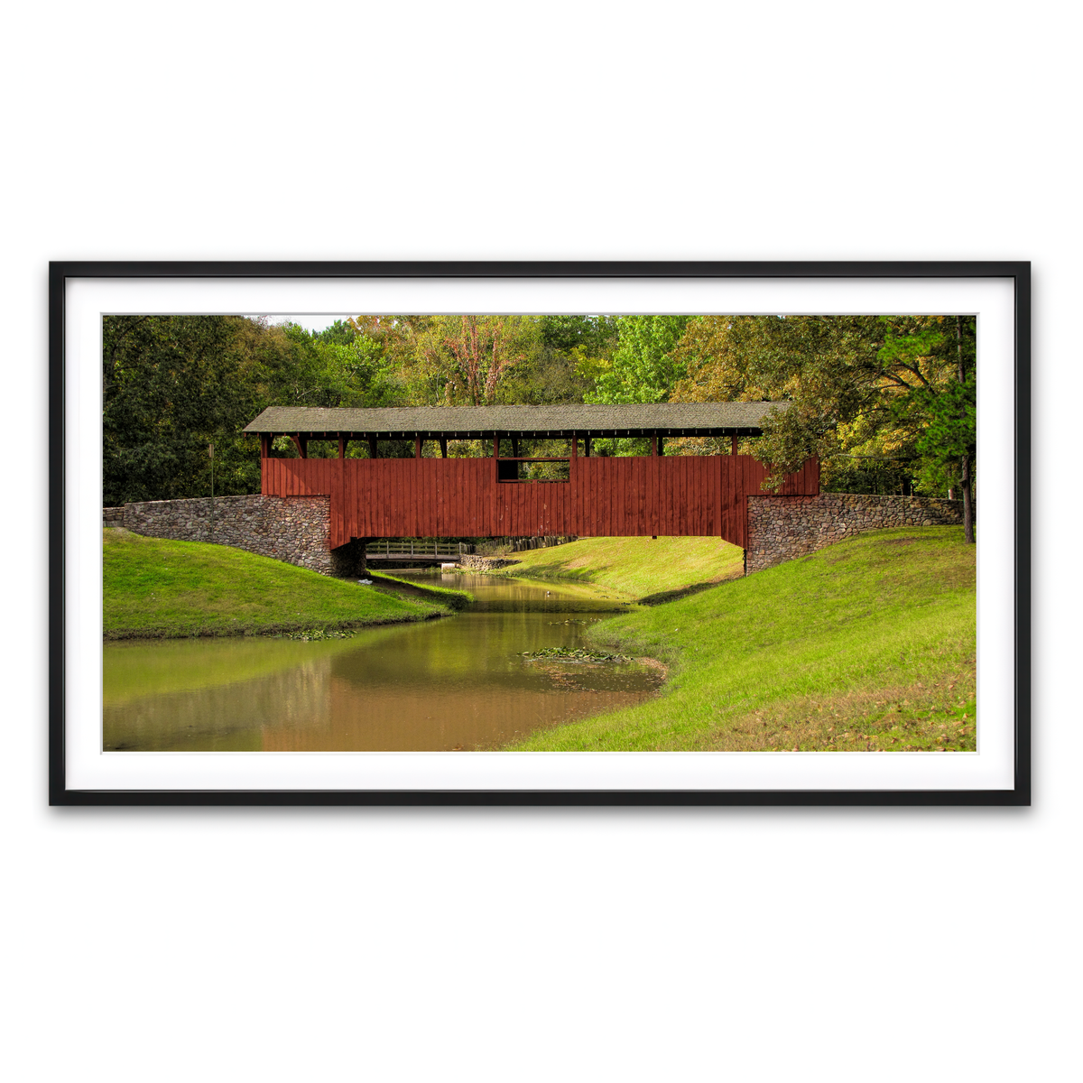 Framed Print 2x1 Black