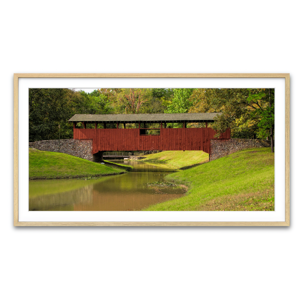 Framed Print 2x1 Natural
