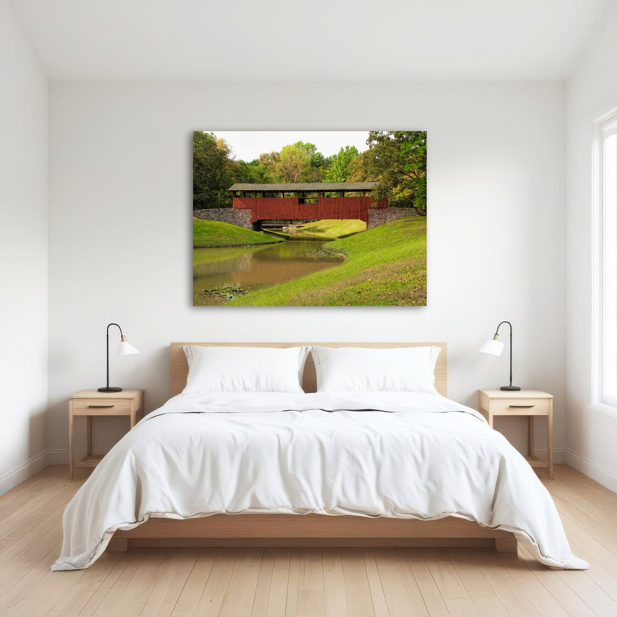 AUTO-MOCKUP ROOM | Burns Park Covered Bridge