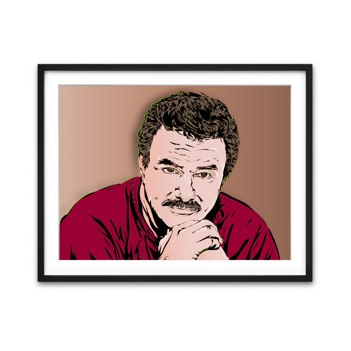 Framed Print 4x3 Black