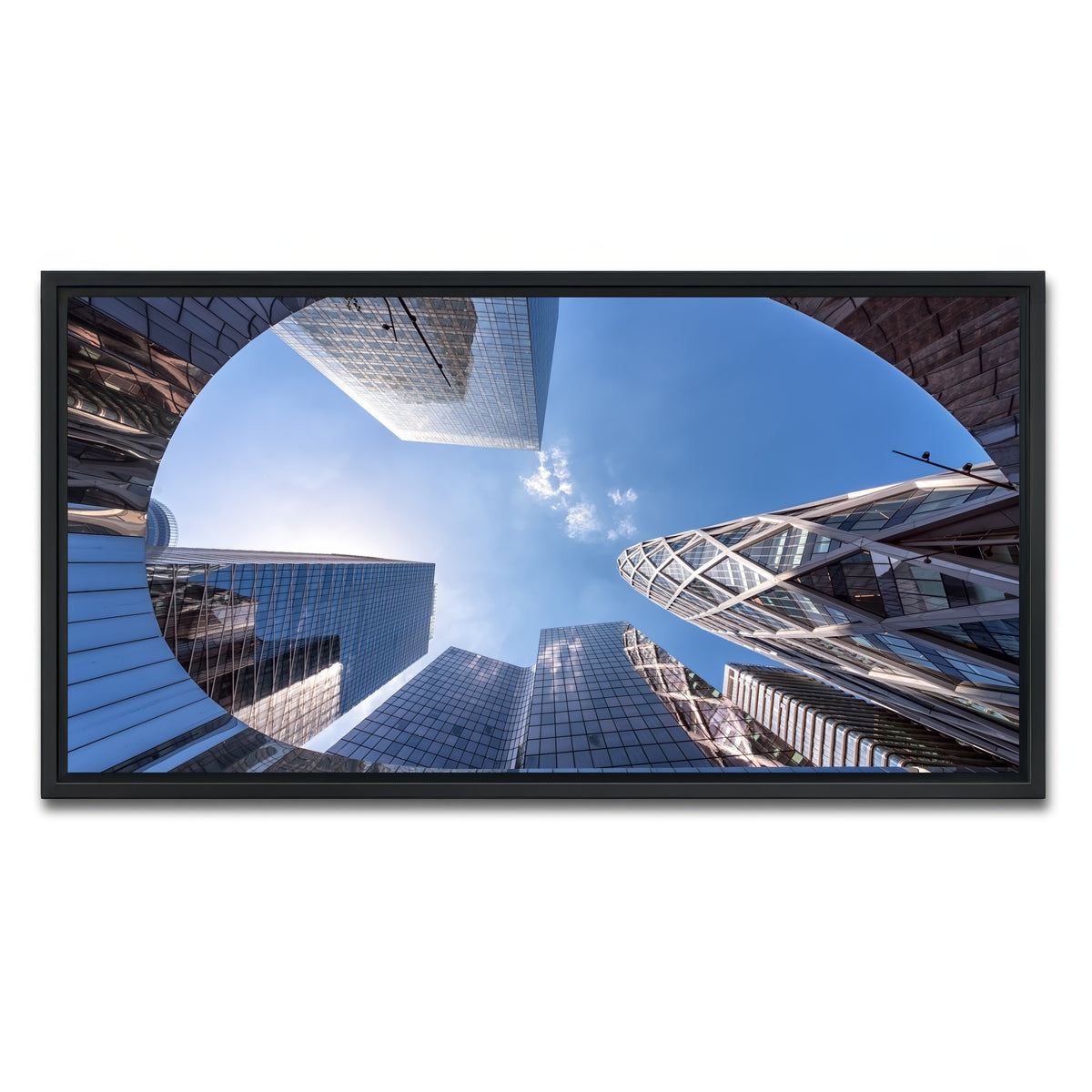 AUTO-MOCKUP WHITE | Business Area | 1 Piece | Black Framed Canvas | group=2x1
