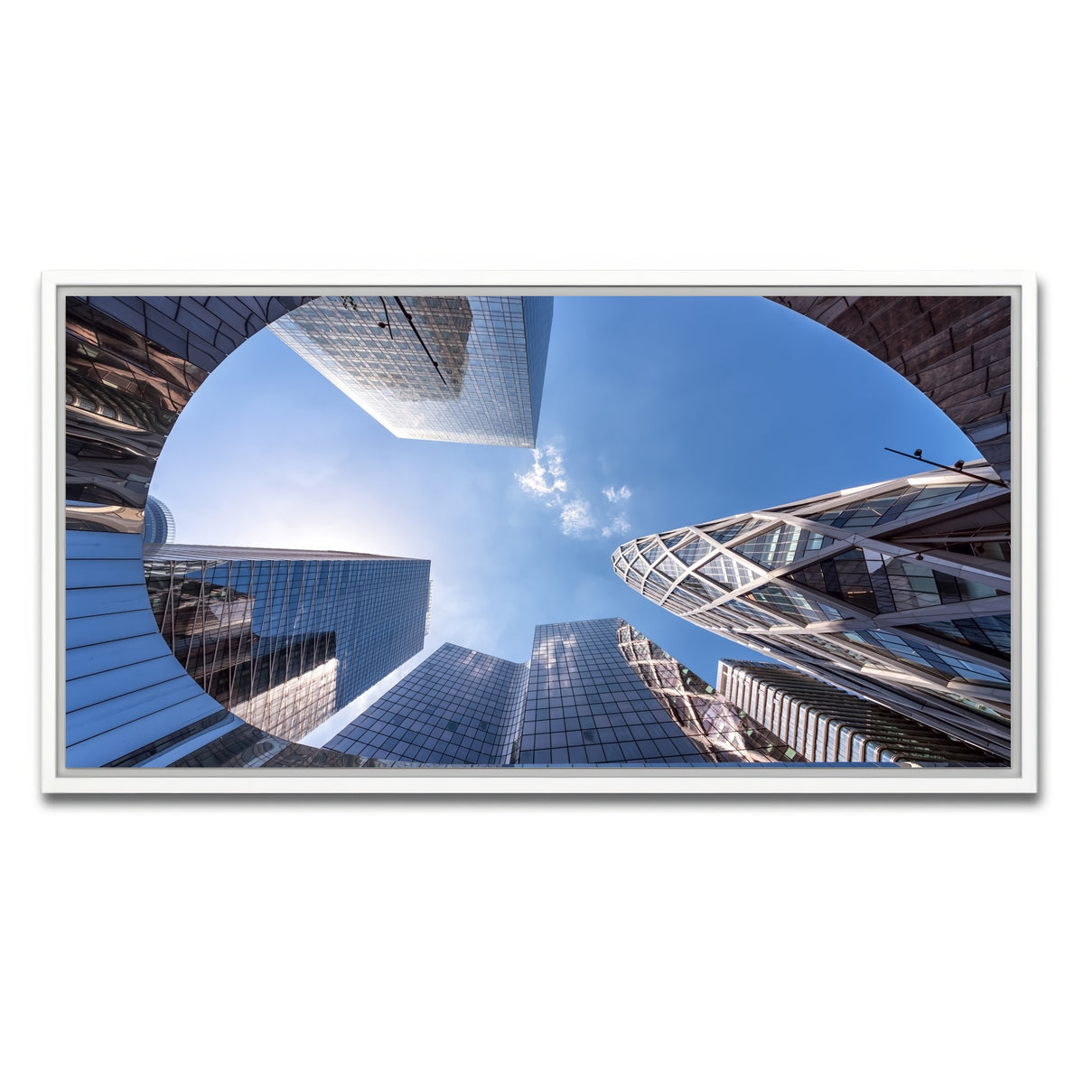 AUTO-MOCKUP WHITE | Business Area | 1 Piece | White Framed Canvas | group=2x1