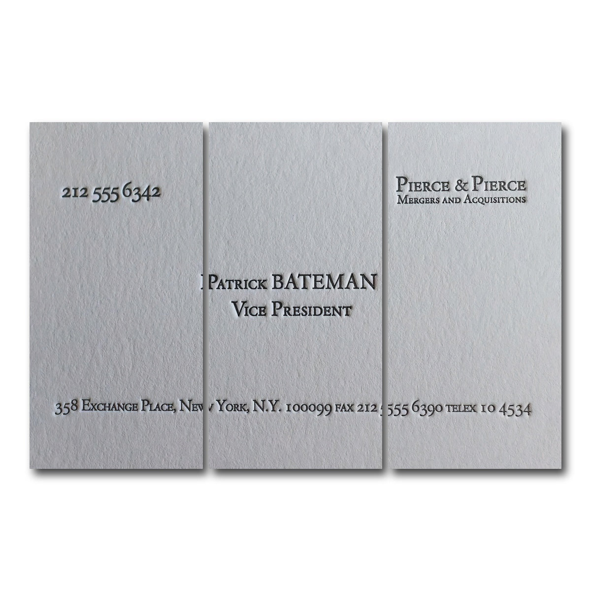 AUTO-MOCKUP WHITE | Business Card | 3 Piece | Gallery Wrap Canvas | group=12x24