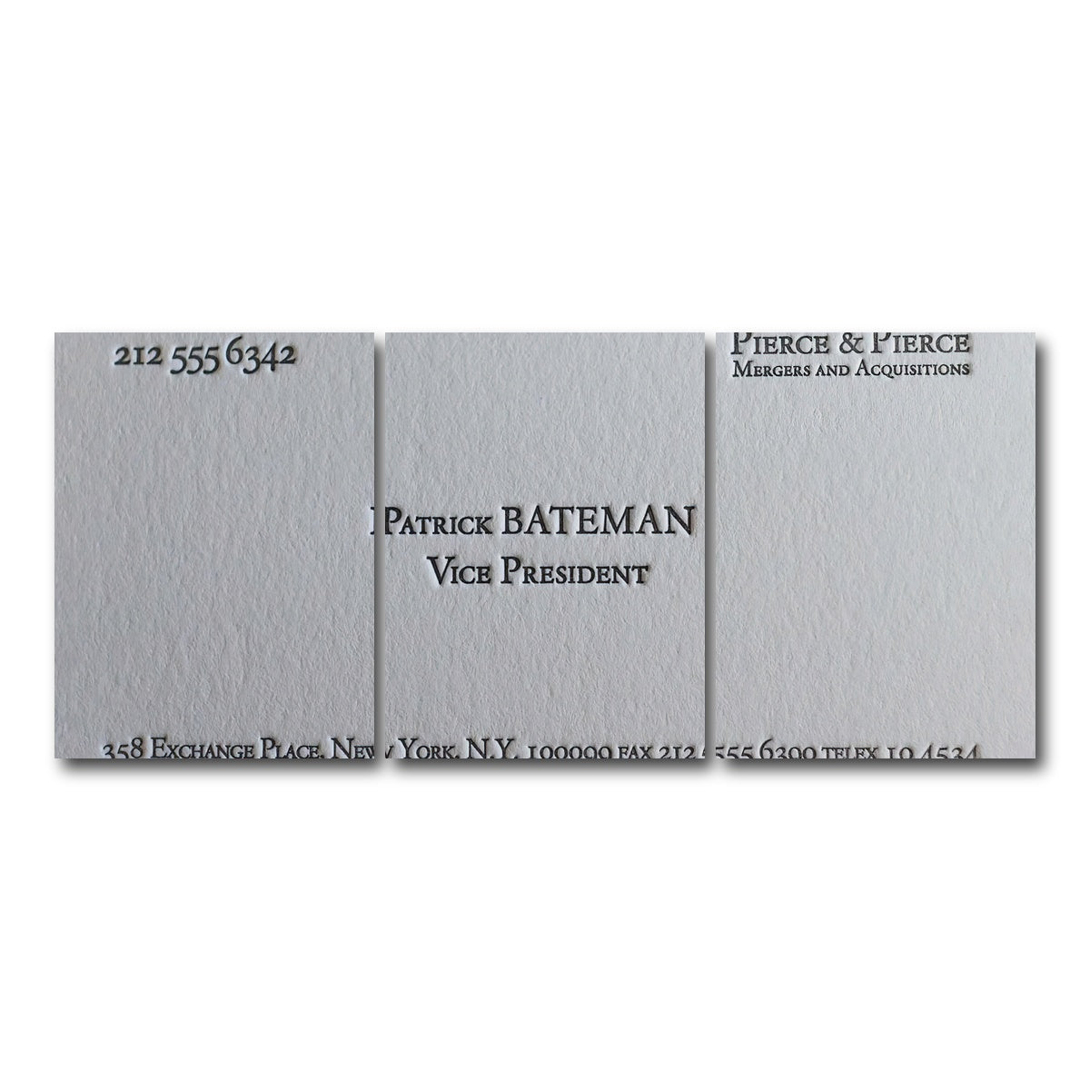 AUTO-MOCKUP WHITE | Business Card | 3 Piece | Gallery Wrap Canvas | group=18x24