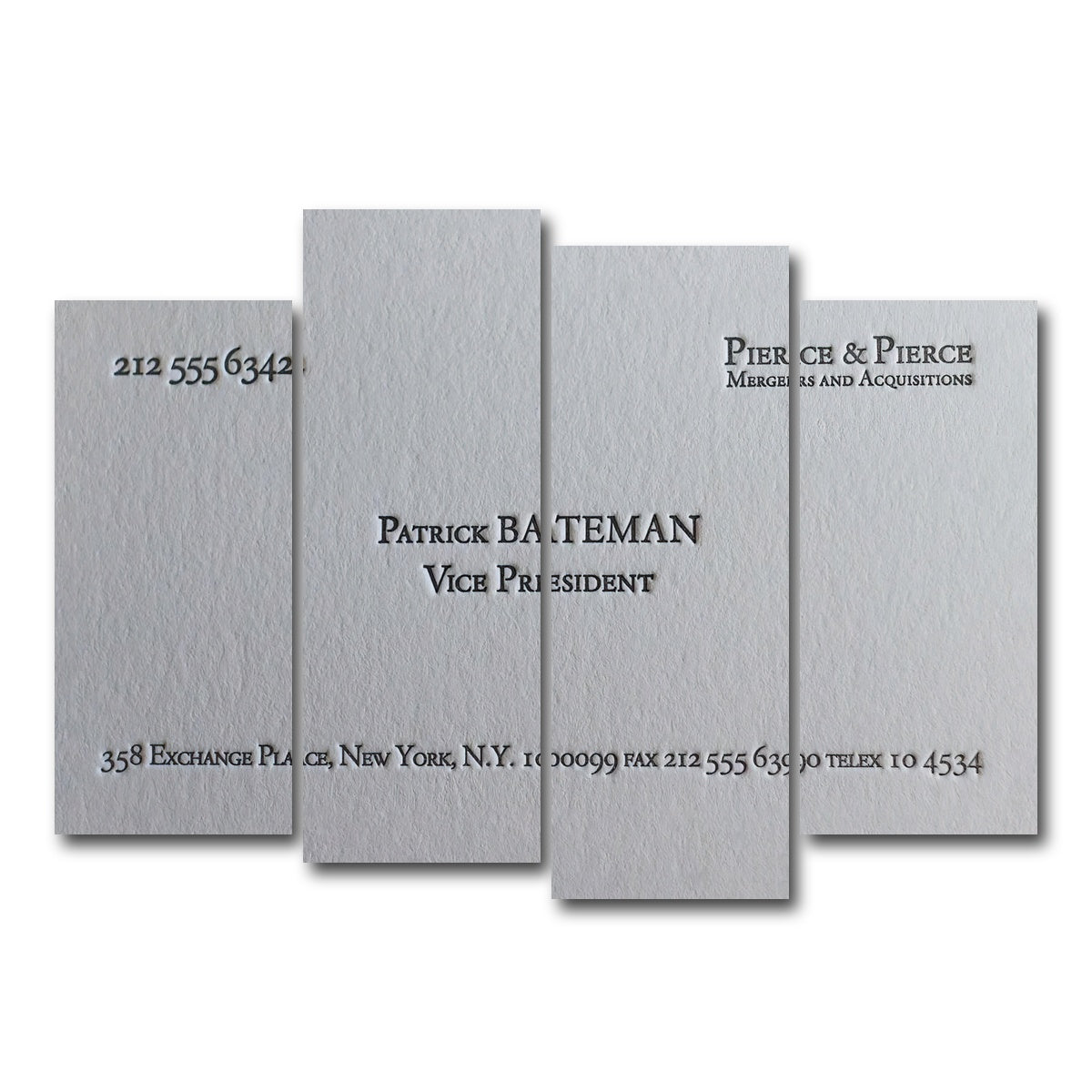 AUTO-MOCKUP WHITE | Business Card | 4 Piece | Gallery Wrap Canvas | group=4_normal
