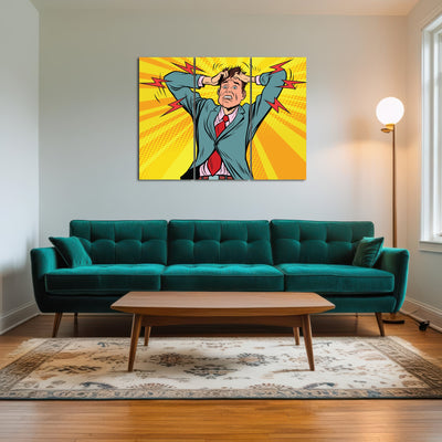 AUTO-MOCKUP ROOM | Businessman panic