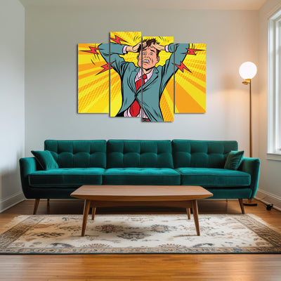 AUTO-MOCKUP ROOM | Businessman panic