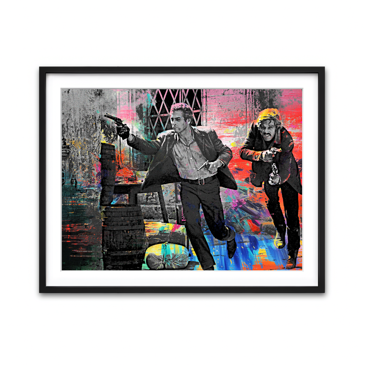 Framed Print 4x3 Black