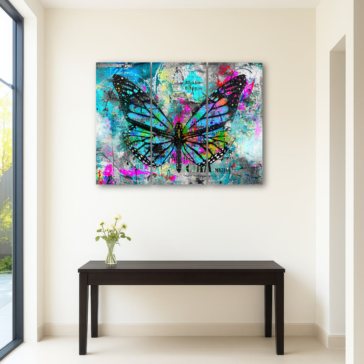 AUTO-MOCKUP ROOM | Butterfly Paint