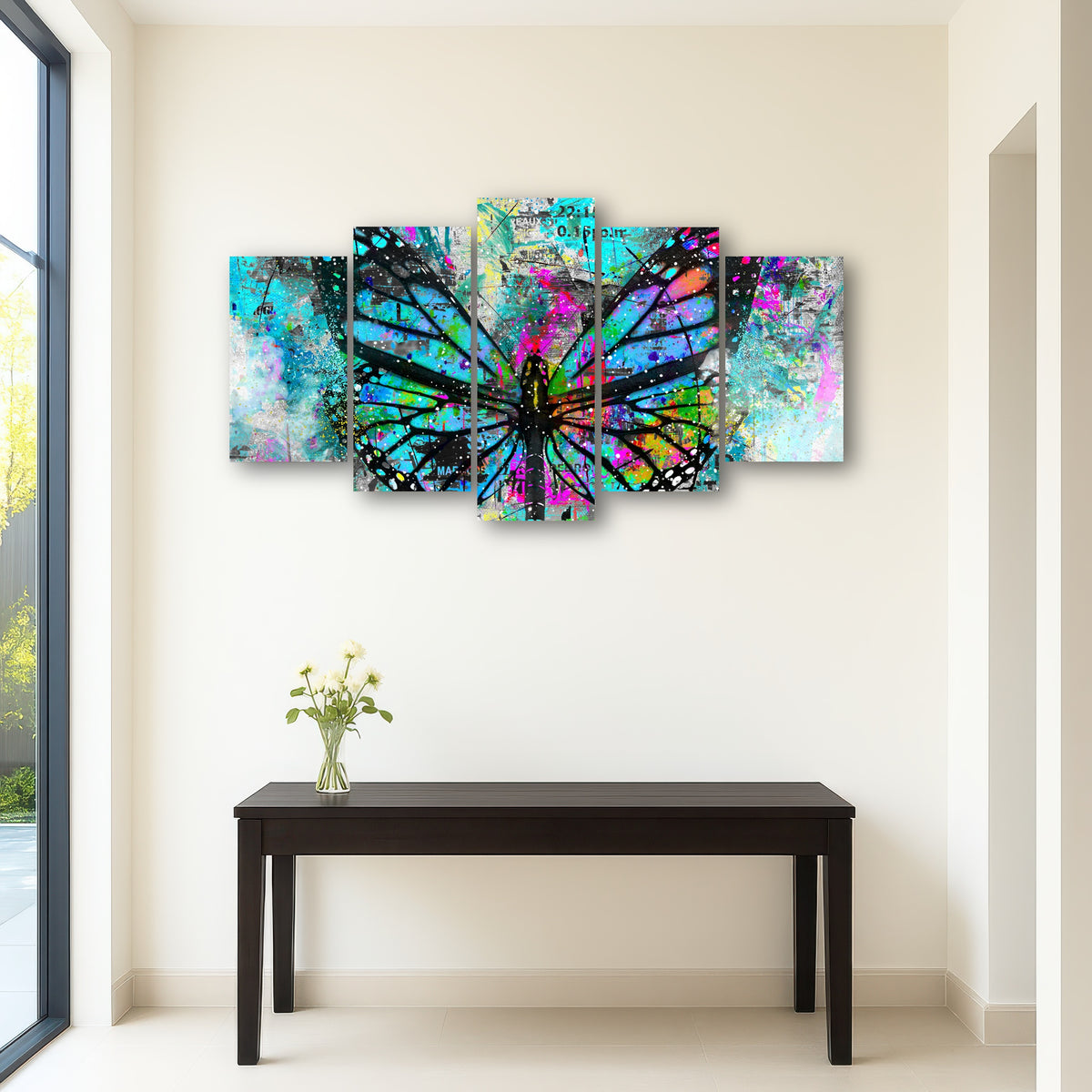 AUTO-MOCKUP ROOM | Butterfly Paint